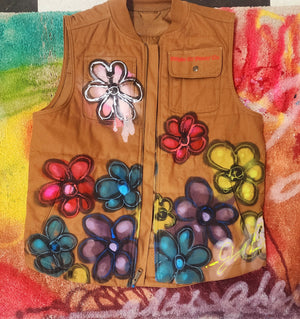 Drop Bouquets Not Bombs vest