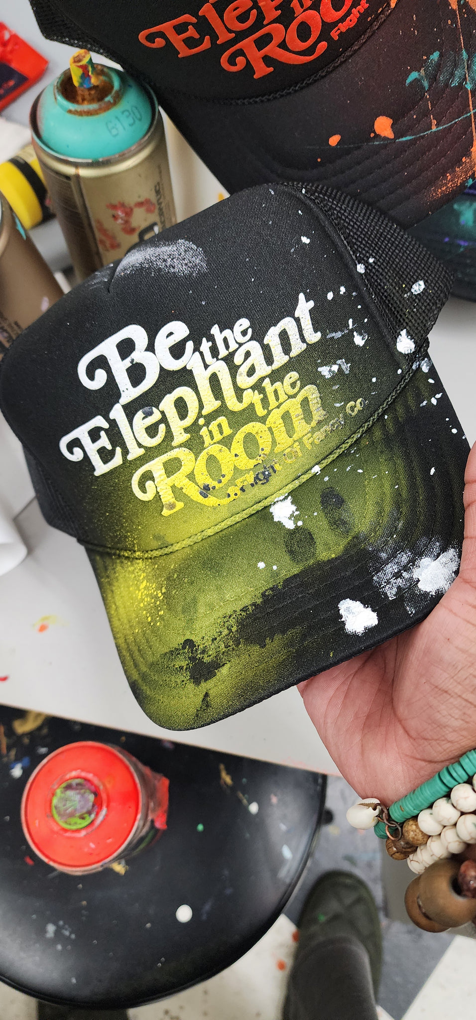Trucker Hat Be the Elephant In The Room