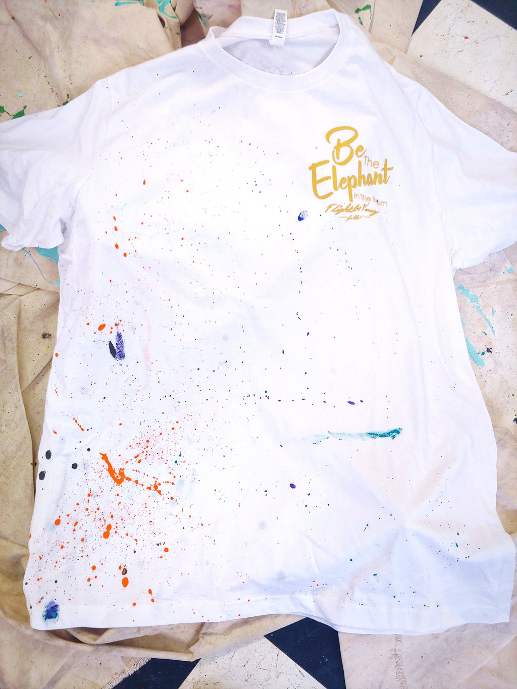 Be The Elephant Blank Canvas