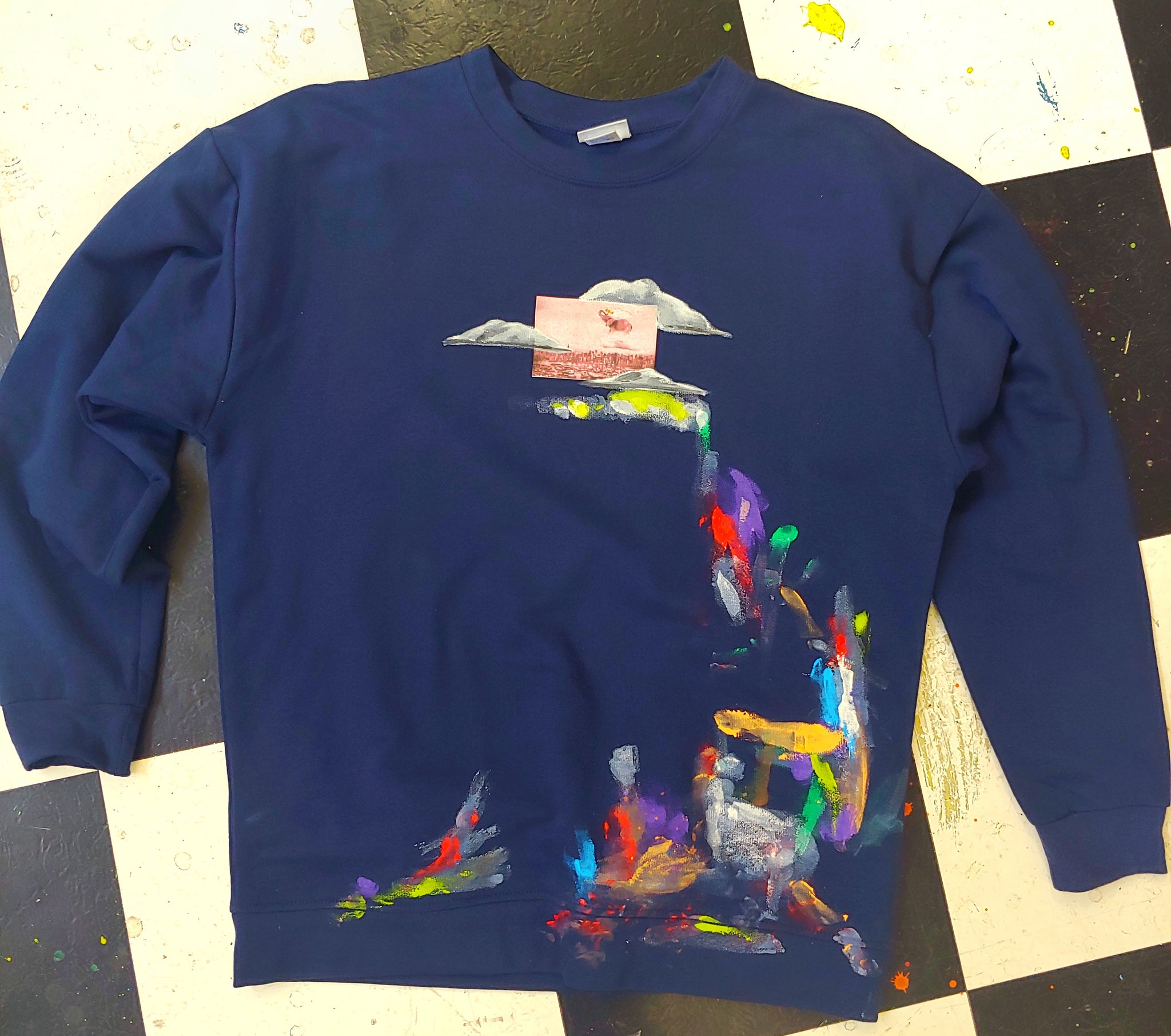 Paint Rag crew neck