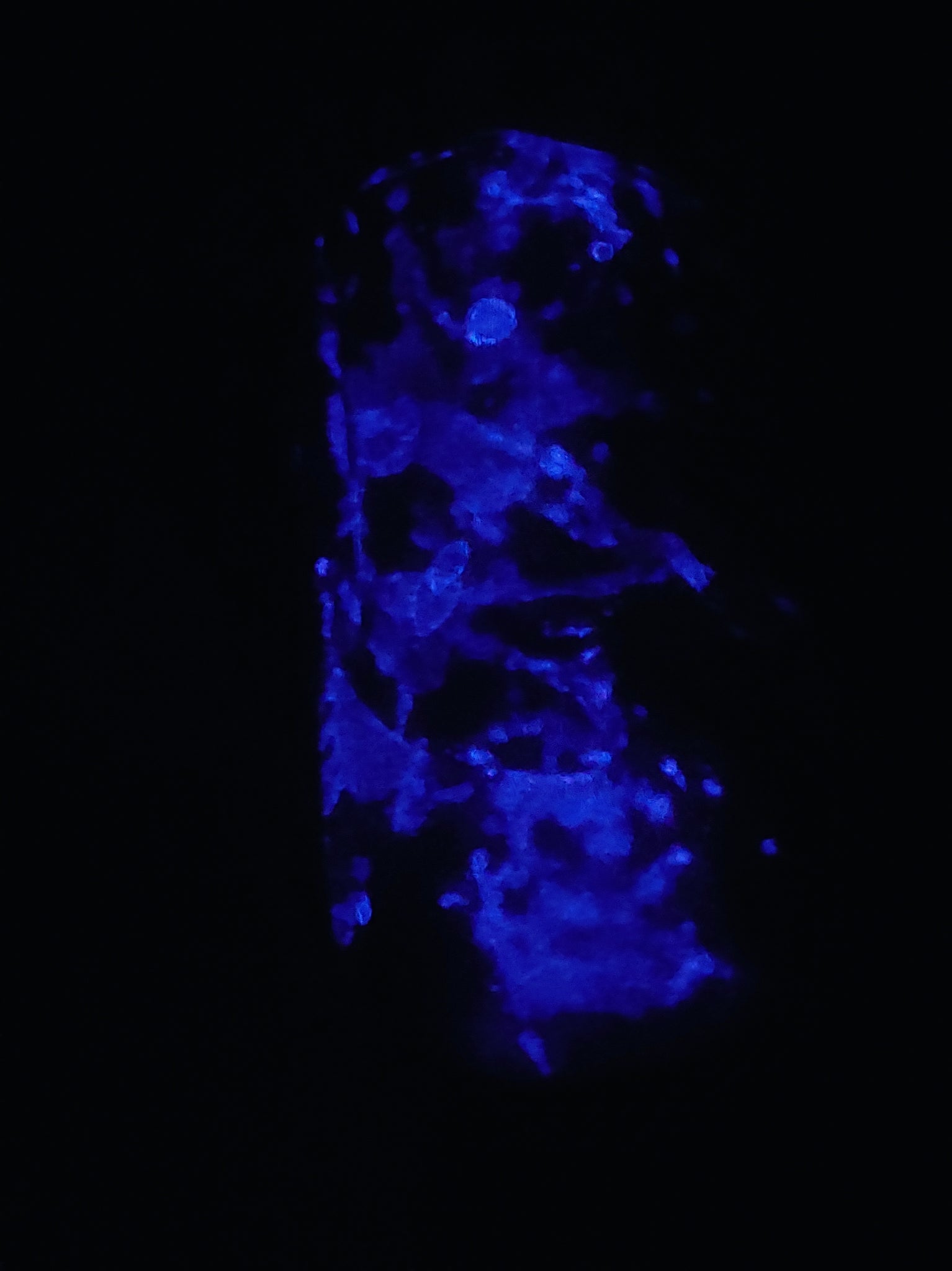 Blue Glow Champion Color Change Dad Hat