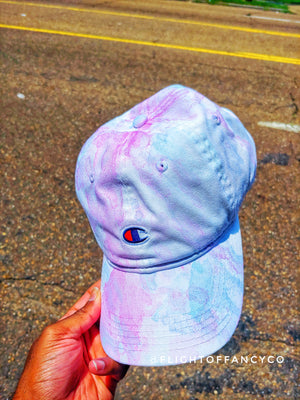 White Color Change Champion Dad Hat