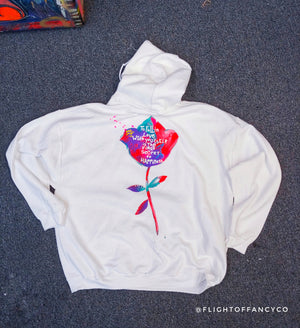"I Love Me" hoodie White or Black