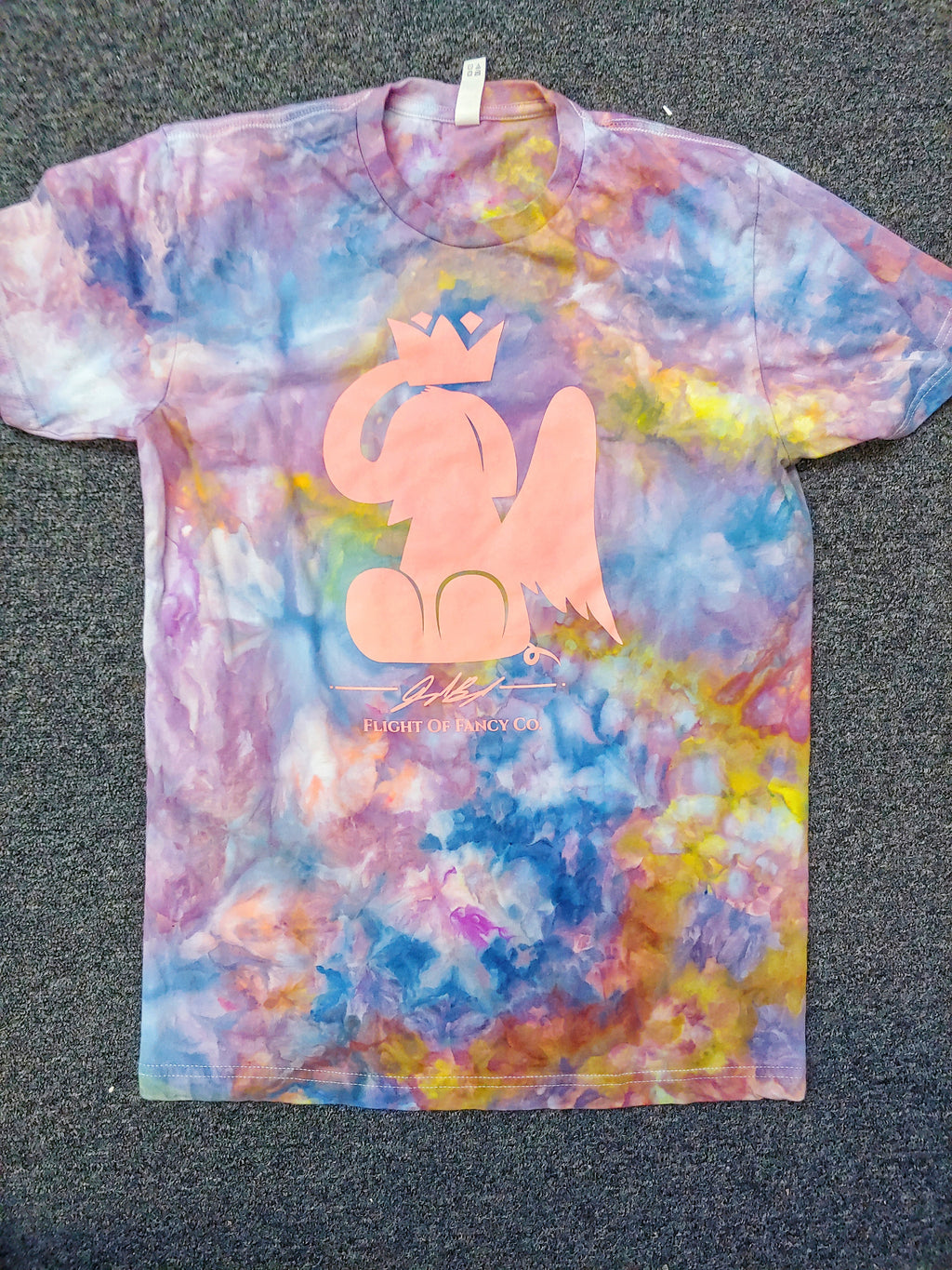 Marble Tie Dye Peach Elefly