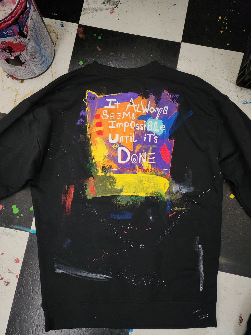 Paint Rag crew neck