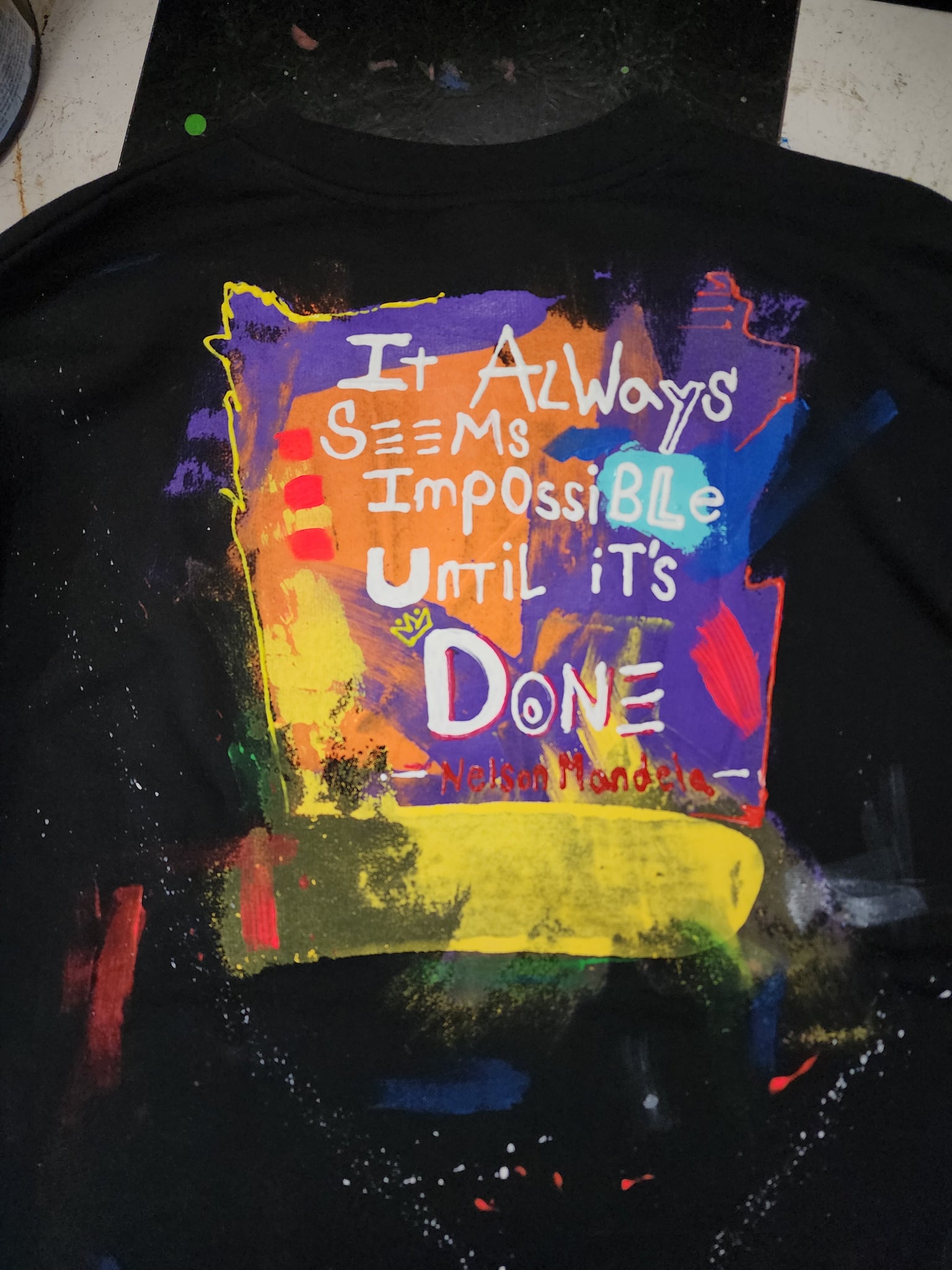 Paint Rag crew neck