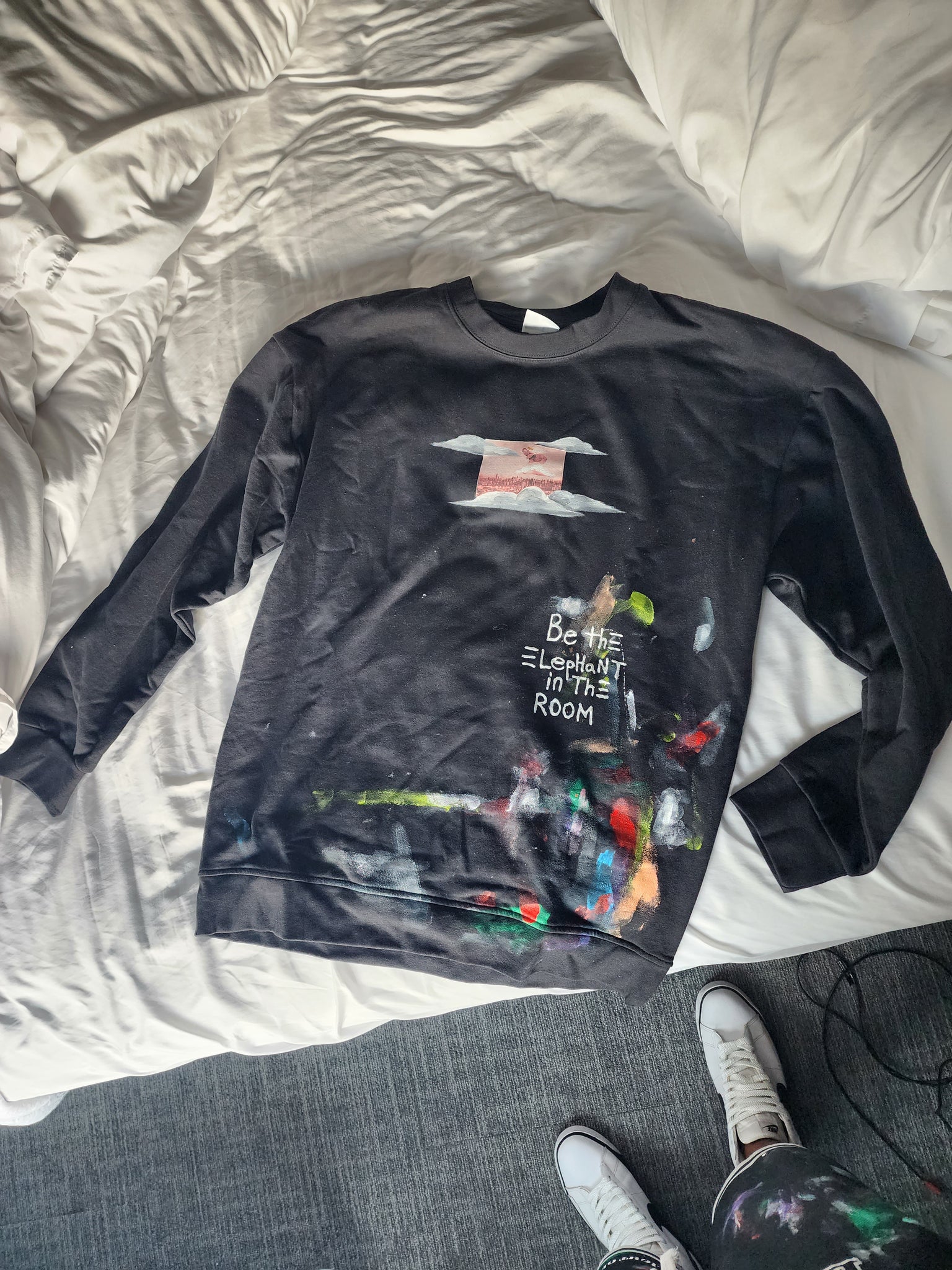 Paint Rag crew neck