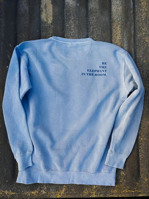 Navy Faded Elefly crew