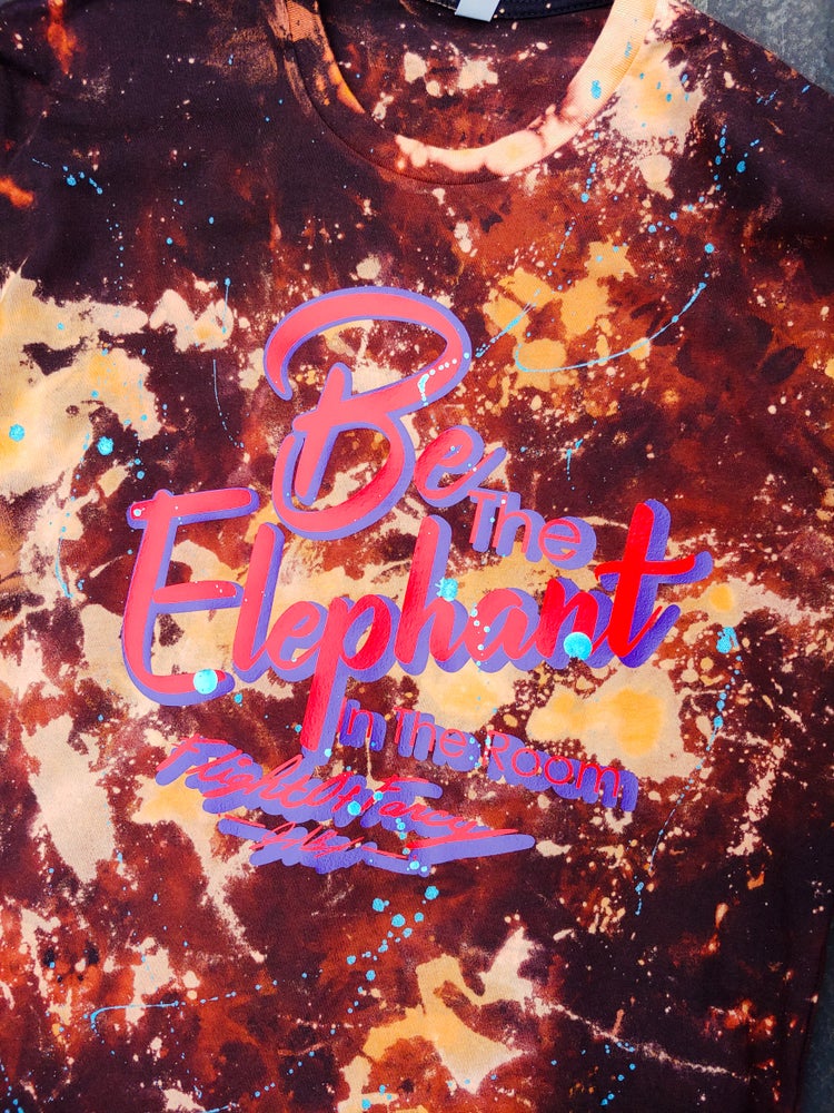 Bleached Be The Elephant Tshirt