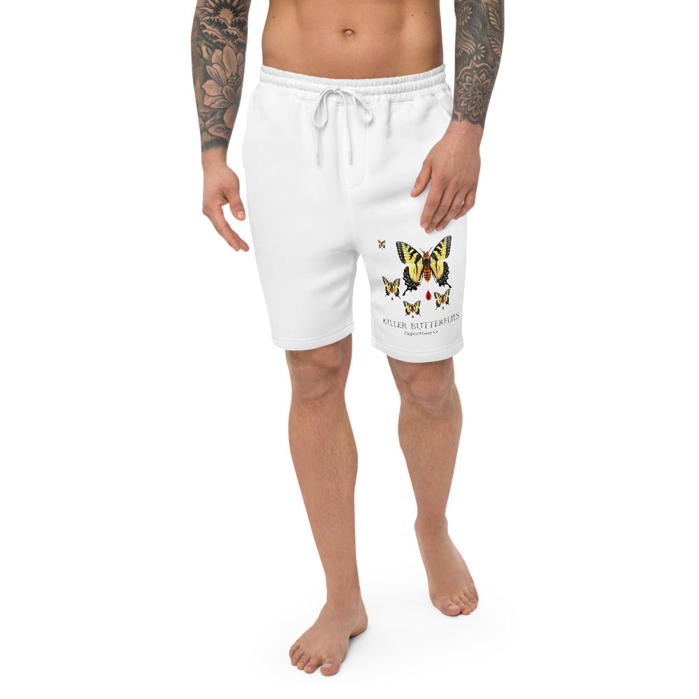 Killer Butterflies Fleece Shorts