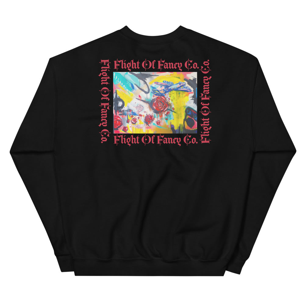 Drop Bouquets Not Bombs Crewneck