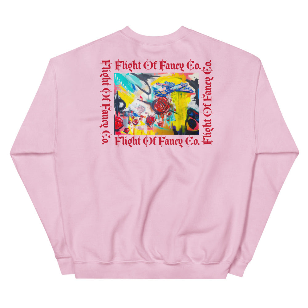 Drop Bouquets Not Bombs Crewneck