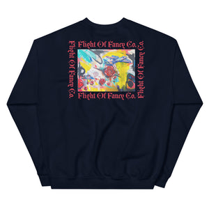 Drop Bouquets Not Bombs Crewneck