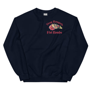 Drop Bouquets Not Bombs Crewneck