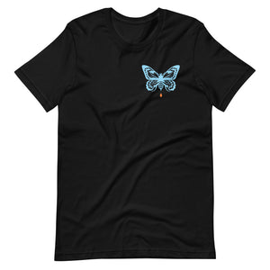 Like Thieves In The Night Killer Butterflies Black Tee
