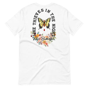Killer Butterflies Floral Tshirt
