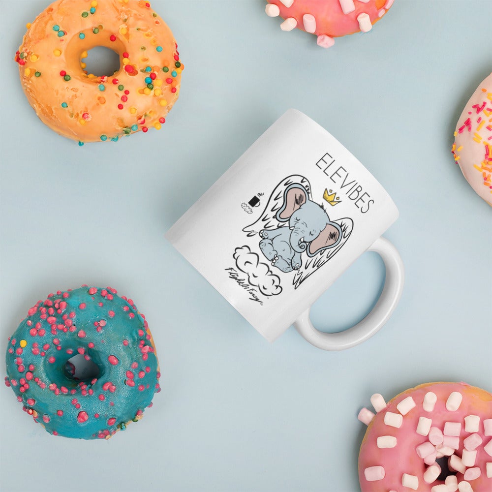 Elevibes Elefly Elephant mug